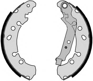 Комплект гальмівних колодок BREMBO S 83 513