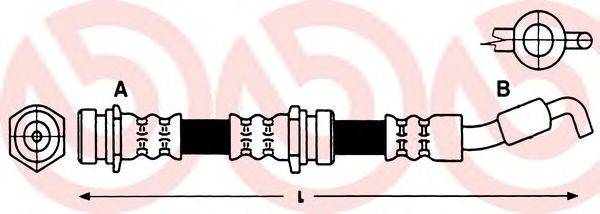 Гальмівний шланг BREMBO T 49 049