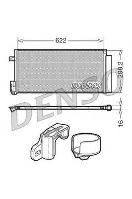 Конденсатор, кондиціонер DENSO DCN13110