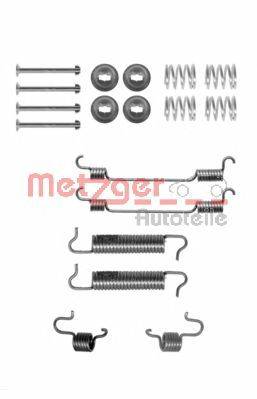 Комплектуючі, гальмівна колодка METZGER 105-0780