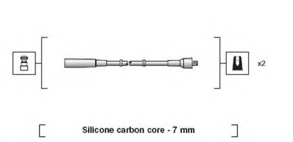 Комплект дротів запалення MAGNETI MARELLI 941318111197